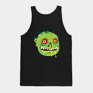 🧟 Undead Zombie – Scary Man-Eating Creature of the Night Tank Top